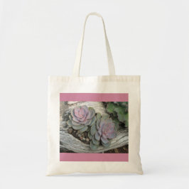 Echeveria Succulent Tote Bag Tragetasche