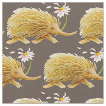 Echidna Aquarellfarben-Muster Kinderzimmer