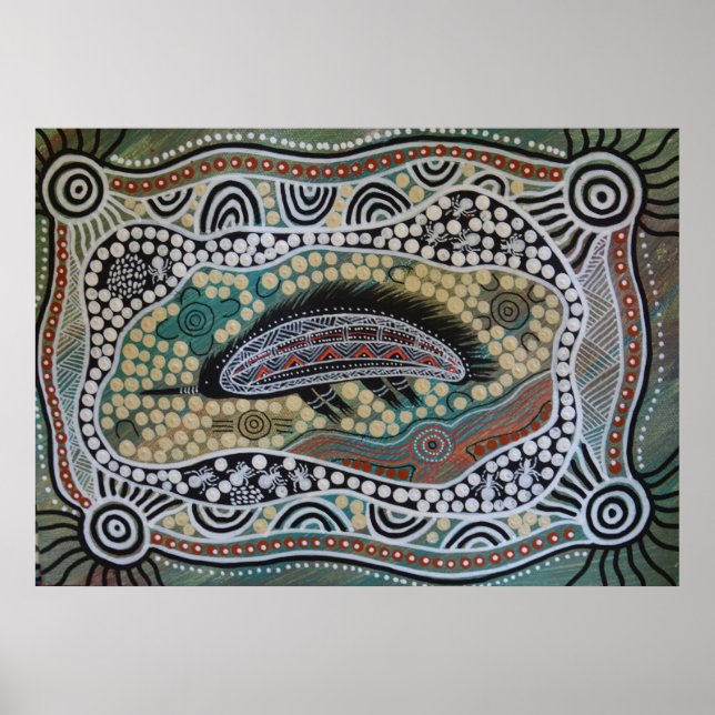 Echidna Dreaming Poster (Vorne)