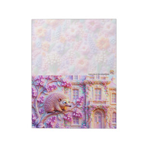 Echidna-Igel-Schloss Notizblock