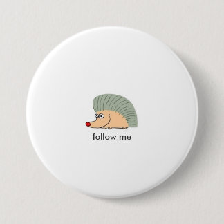 Echidna ish Cartoon 03 IGEL, Follow-me Button
