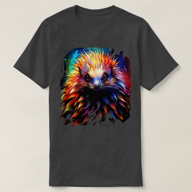 Echidna Rainbow T-Shirt (Design vorne)