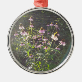 Echinacea-Blume in der Sonne Ornament Aus Metall