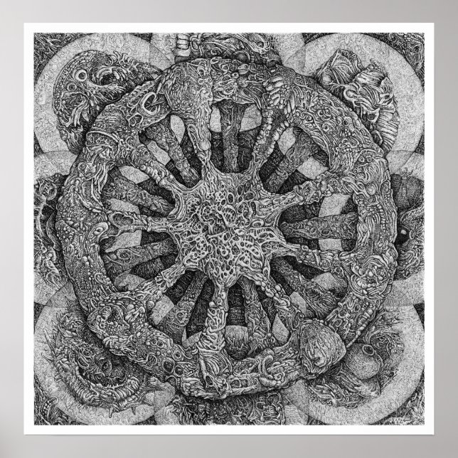 Echinidersubstanz Poster (Vorne)