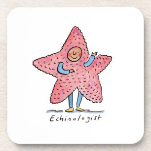 Echinologe Getränkeuntersetzer