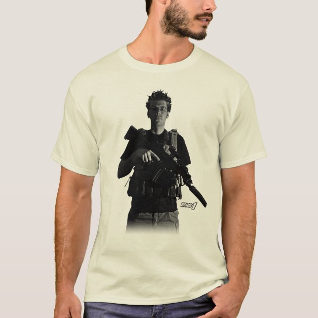 Echo1USA Brian und sein XCR T-Shirt (Vorderseite)