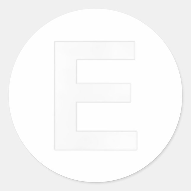 Echo Company Cadre Rank Shirt Summergard Runder Aufkleber (Vorderseite)