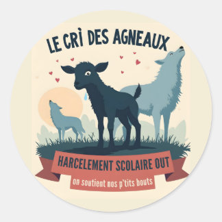 Écho Contre l’Oppression - Abzeichen #BalanceTonTy Runder Aufkleber