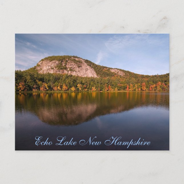 Echo Lake New Hampshire Postcard Postkarte (Vorderseite)