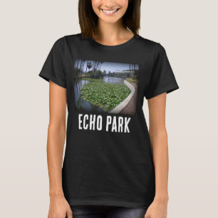 Echo Park Lake in Los Angeles, Kalifornien T-Shirt