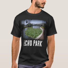 Echo Park Lake in Los Angeles, Kalifornien T-Shirt