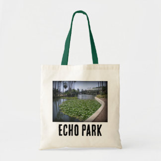 Echo Park Lake in Los Angeles, Kalifornien Tragetasche