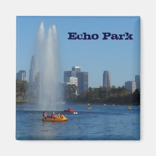 Echo Park Lake Magnet