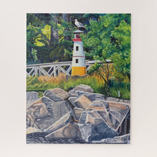 Echo Point Leuchtturm 520er Puzzle (Vertikal)