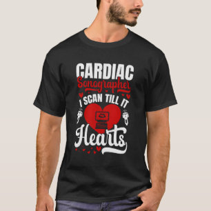 Echo-Sonographer-Kardiographie-Ultra-Techniker-Aut T-Shirt