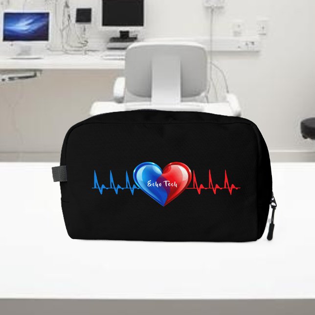 Echo tech - Cardiac Sonographer Waschbeutel (Echo tech - Cardiac Sonographer Dopp Kit)