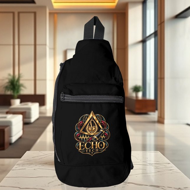 Echo Tech - Echokardiograph - Sonograph Crossbody Bag (Echo Tech - Echocardiographer - Sonographer Sling Bag )