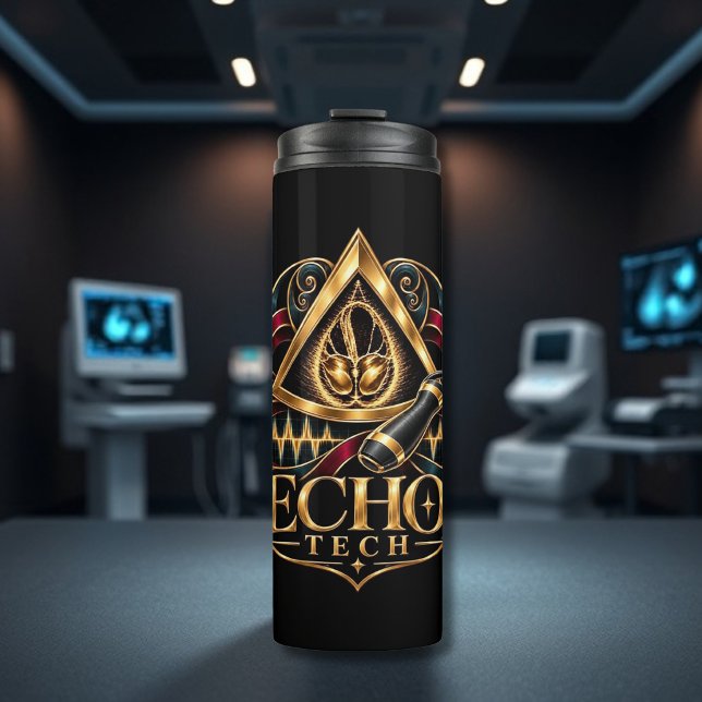 Echo Tech - Echokardiograph - Sonographiker Thermosbecher (Echo Tech - Echocardiographer - Sonographer Thermal Tumbler )