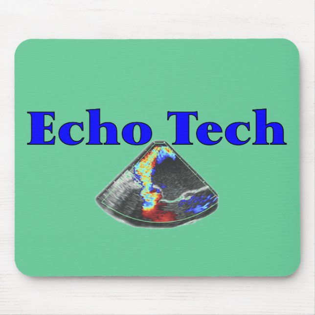 Echo-Techniker-Geschenke (Herzecho-Technologie) Mousepad (Vorne)