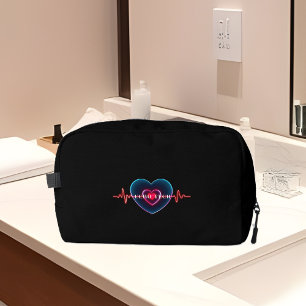 Echo-Technologie Herzschlag EKG Waschbeutel