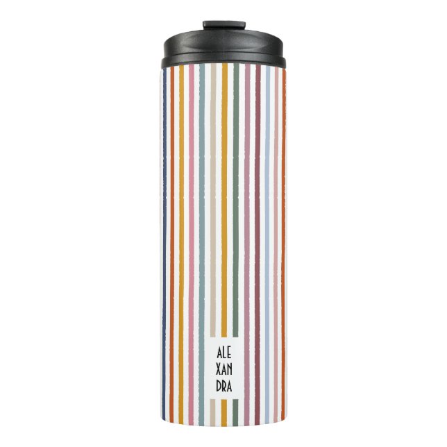 Echo Trails Custom Thermal Tumbler - Multicolor Thermosbecher (Vorderseite)