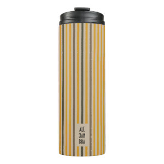 Echo Trails Custom Thermal Tumbler - Mustard Thermosbecher