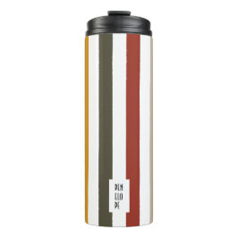 Echo Trails Custom Tumbler - Earthy Hues Thermosbecher