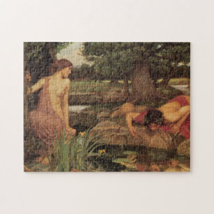 Echo und Narcissus schöne Kunst Puzzle