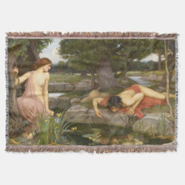 Echo und Narcissus von John William Waterhouse Decke