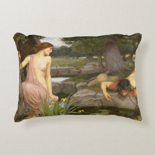 Echo und Narzisse durch John William Waterhouse Zierkissen