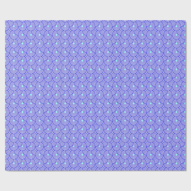 Echo-Wellen Geschenkpapier (Flach)