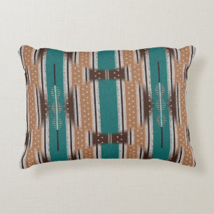Echoes Accent Cotton Pillow 12"x16" Dekokissen