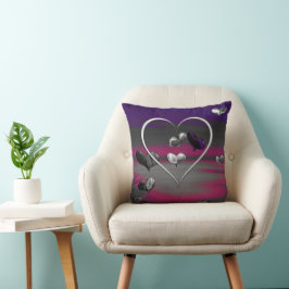 Echoes einer Metallischen Romantik Kissen