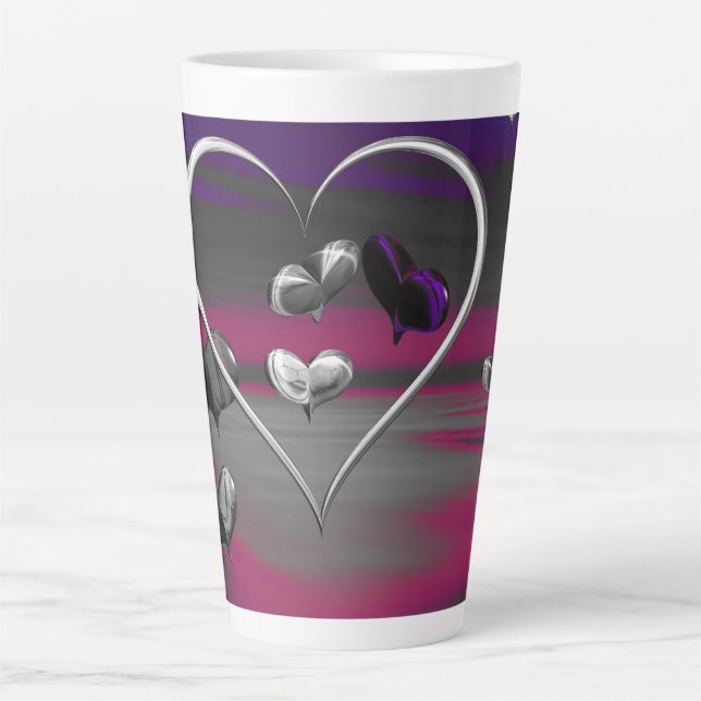 Echoes einer Metallischen Romantik Milchtasse (Vorderseite)