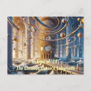 Echoes of '73: Das Labyrinth des Chronos-Ozeans Postkarte