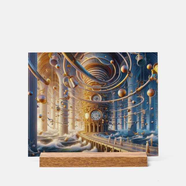 Echoes of '73: The Chronos Ocean's Labyrinth Acrylschild (Vorderseite)