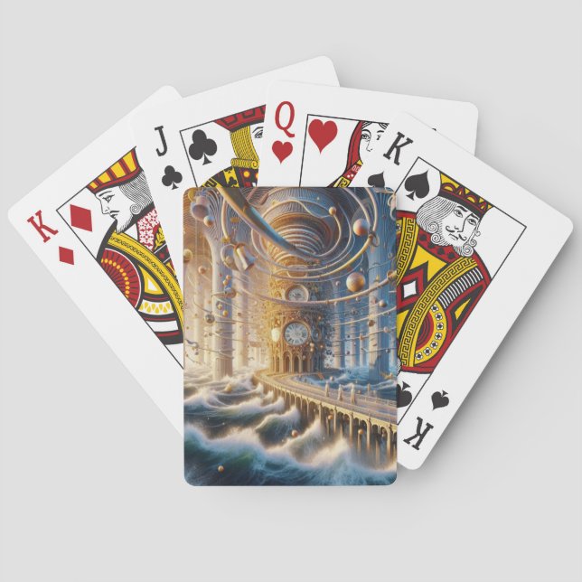 Echoes of '73: The Chronos Ocean's Labyrinth Spielkarten (Rückseite)