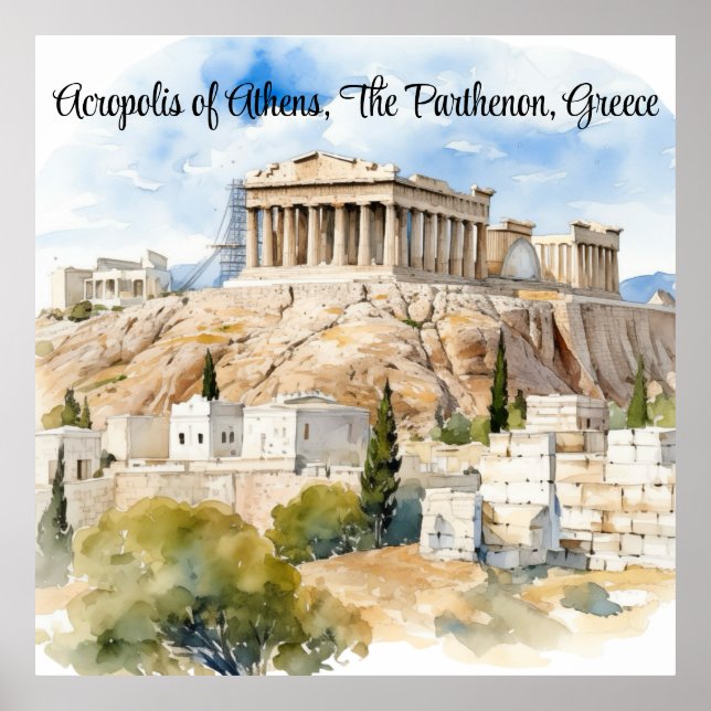 Echoes of Antiquity, Wächter der Akropolis Poster (Vorne)