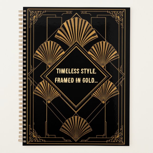 Echoes of Deco Elegance Planer (Vorderseite)