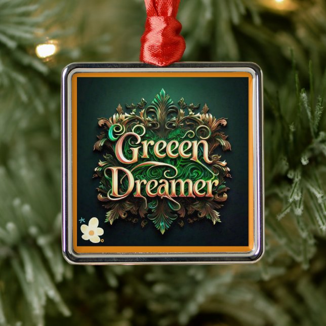 "Echoes of Eternity" Ornament Aus Metall (Baum)