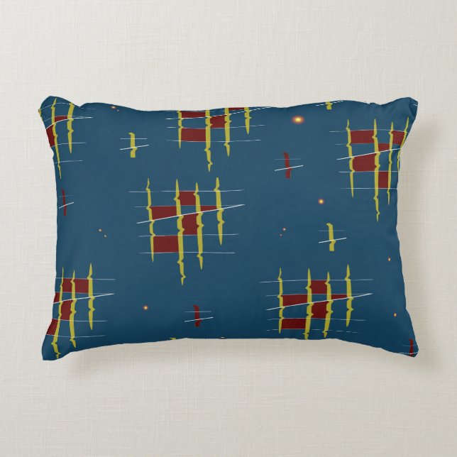 Echoes of Geometry Accent Pillow Dekokissen (Vorderseite)