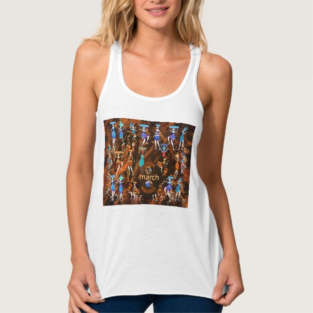 Echoes of Giwerment: March 8th Tank Top (Vorderseite)