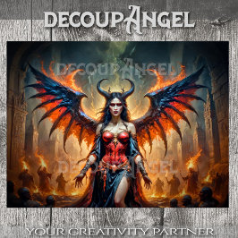 Echoes of Lilith Decoupage Seidenpapier