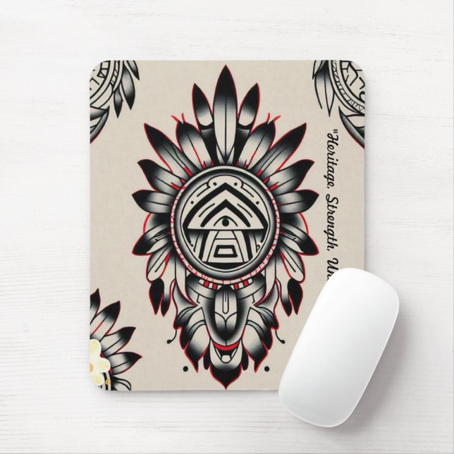 "Echoes of Nature" Mousepad (Mit Mouse)