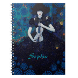 Echoes of Silence: A Violin’s Song of Healing Notizblock