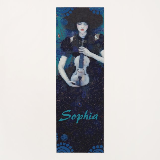 Echoes of Silence: Das Lied einer Violine der Heil Yogamatte (Vorderseite)