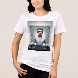 Echoes of Silence – Der Void DJ Tri-Blend Shirt