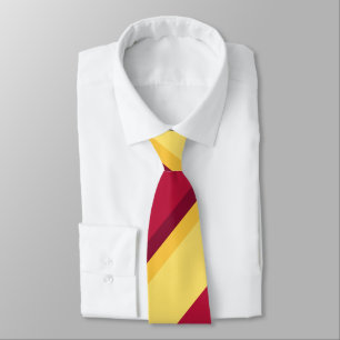 Echoes of Sunset Regimental Stripe Krawatte