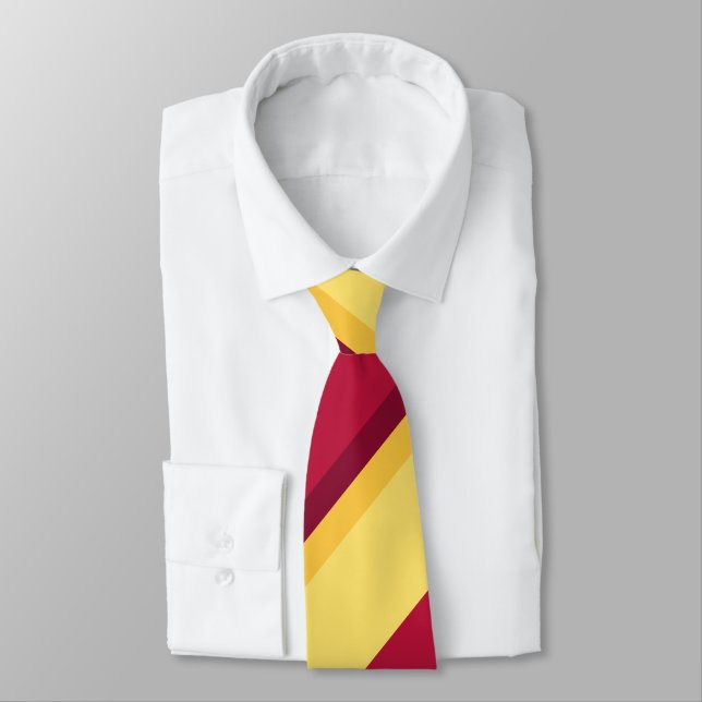 Echoes of Sunset Regimental Stripe Krawatte (Gebunden)