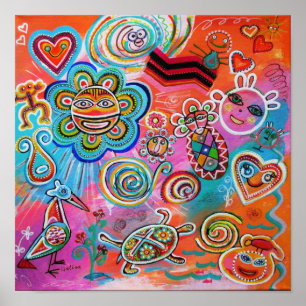 Echoes of Taino, PR, Caribbean 121922 Poster